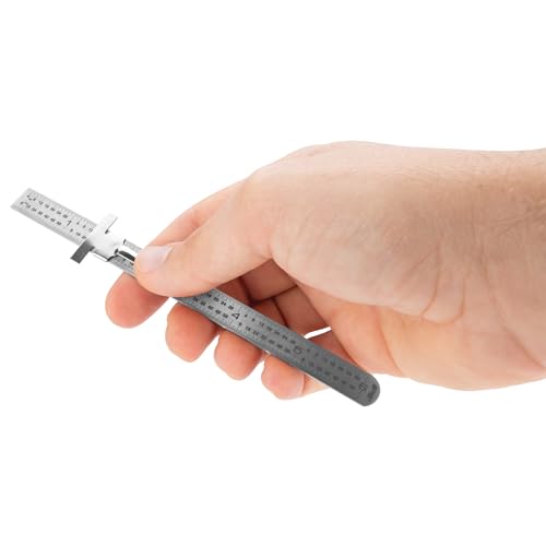 Performance Tool W5707 6 in. Stainless Steel Sliding Depth Gauge