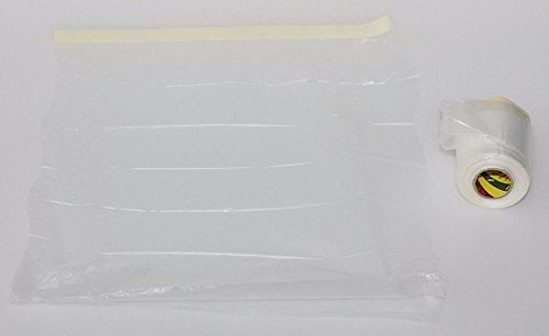 Scotch Pre Taped Masking Film - Multi-Use Covering 65 Feet (26 in (3 Roll)) - size: 26 In (3 Roll)