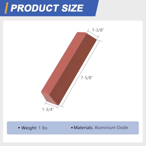 SCOTTCHEN Buffing Polishing Cutting Compounds 1 lbs.Polishing Rouge Bars for Buffing polishing Wheel- Red Coarse - 1 Pack - size: 16 Oz. - Red Coarse