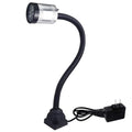 Flexible Work Light, Led Machine Light, Led Flexible Gooseneck Light 900 Lumens with 20inch Flexible Gooseneck 120 Volt for Lathe Workbench Bandsaw and Machine Tool - style: 60F Magnetic Light