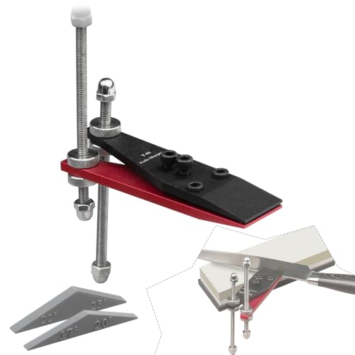 CWOVRS Precision Knife Sharpener Tool - Knife Sharpening Angle Guide 12-25° - size: T-01