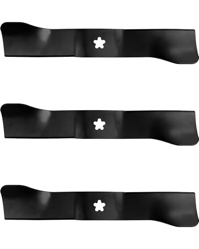 IWIWE 588811002 Mower Blades Fits Husqvarna 48 Inch Lawn Mower Deck