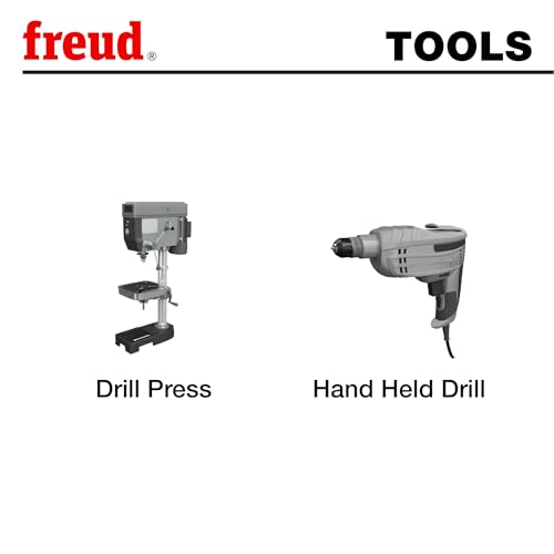 Freud PB-011: 1-1/2" (Dia.) Forstner Bit - style: Precision Shear 1-1/2-Inch by 3/8-Inch Shank Serrated Edge Forstner Drill Bit
