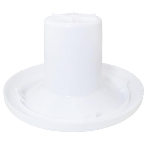Water Dispenser Bucket Holder Connector Set Replacement Parts for Water Bucket Support Universal Flanged Lid for Countertop and Floor Standing Models White
