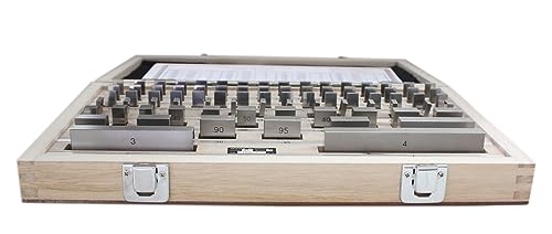 Accusize Steel Gage Block Set, Grade AS-1, 81 Pc, P900-S582 - style: Grade AS-1