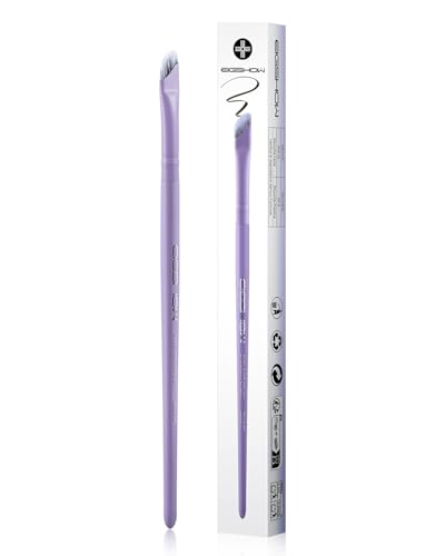 Eyeliner Brush, EIGSHOW Sickle Angled Gel Eyeliner Brush - color: Matte Purple