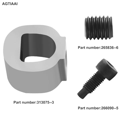 Blade Clamp Replace for Reciprocating Saw JR3000 JR3000V JR3020 JR3030 Reciprocating Screw Replacement Parts M5X15 Hex Head Bolt 313067-2 313075-3 266090-5 265986-7 265836-6