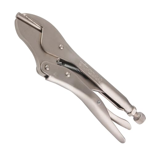 WIPCOOL Pinch Off Plier Locking Pinch-Off Vise Grips Tool, Precision Knurled Adjusting Nut, Pipe Sealing Lock Tool Clamping Fitting