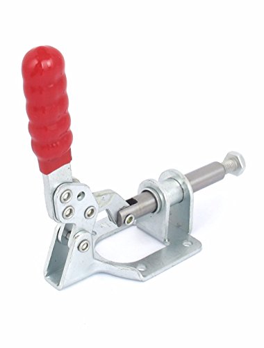 2Pack Push Pull Toggle Clamp,Holding Capacity 300Lbs,32mm Plunger Stroke Straight Line Clamp for Woodworking Welding Mold Fixed - size: 302F