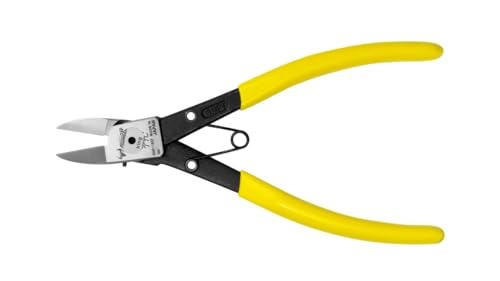Tsunoda, SNP-165F Slim-type Diagonal Cutter for Plastics (6.5-Inch Flat) - style: 6.5-Inch Flat
