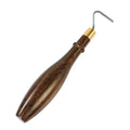 Lxnavihly Pottery Trimming Tool, Pottery Carving Tools, Clay Sculpting Tool - color: L Shape-Walnut