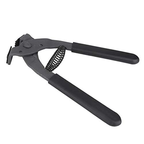 Leather Punch Tool Silent Pliers, 6.7in Handheld Leather Hole Punch Tool with 0.15in Head, DIY Leather Art Craft Hole Punch Stitching Hand Pliers for Belts Straps Saddles Shoes (4mm-4 Teeth)