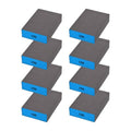 8Pcs 180Grit Sanding Sponges, Wet Dry Sanding Blocks - size: 180Grit