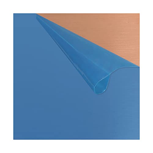 1 Pieces 99.9% Pure Copper Sheet, 8" x 8", 24 Gauge(0.5mm) Thickness, Film Attached Copper Plate, Great for JewelrPure Copper Sheety, Crafts, modelers - size: 8" x 8", 24 Gauge(0.5mm)