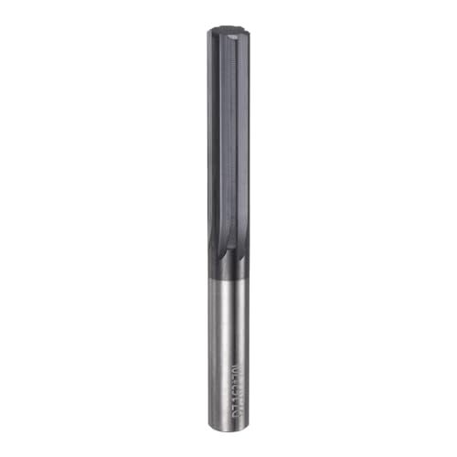 HARFINGTON Carbide Chucking Reamer 0.282"(7.16mm) Dia Straight Flute - size: 0.282"