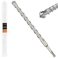 3/8" x 18" SDS Plus Hammer Drill Bit, Cross Carbide Tip - size: 3/8" x 18"