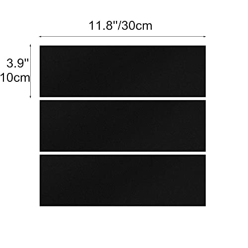 Bowtie Emblem Vinyl Front Grill Wrap Decals for Chevy（3PCS,Black） - color: Matte Black 3