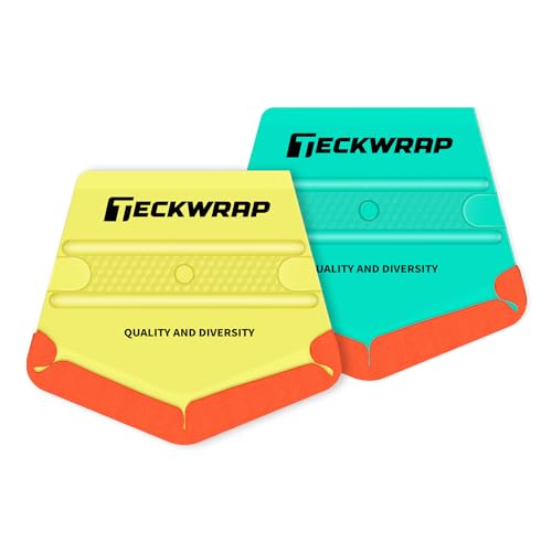 TECKWRAP Felt Squeegee for Vinyl Wrap Window Tint, V-Shape, Soft/Med - color: 2pcs V-shape