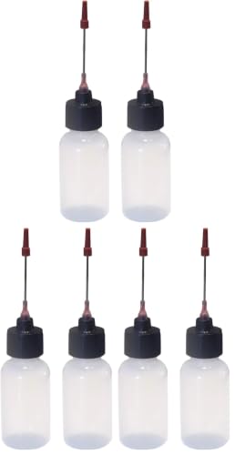 Liberty Products 2-1oz Plastic Squeeze Bottles 1.5" Stainless Applicators (Pack of 3) - size: 1 Ounces (Pack of 3)