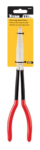 Titan 60779 11-Inch Flat Nose Pliers