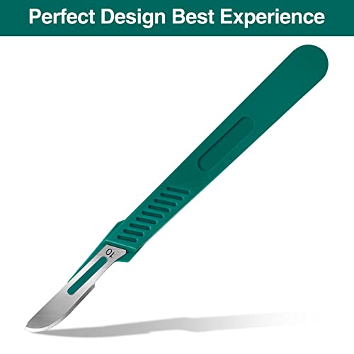 YixangDD 20 PCS Scalpel Blades with #10 Scalpels Surgical Blades - color: 20 PCS Handle With Blades #10