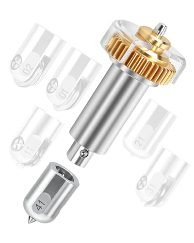 UCEC Engraving Tip + Drive Housing (41) Compatible with Cricut Maker 1/3/4 - color: Drive & Engraving