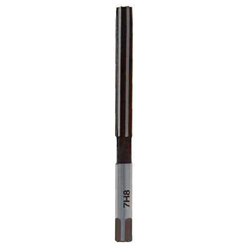 Utoolmart Hand Reamer 7mm Alloy Tool Steel H8 6 Straight Flutes 9Crsi Hand Milling Cutter Tool 2pcs - size: 7mm(2pcs)