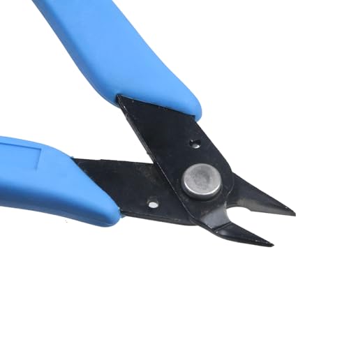 T Tulead 170ii Wire Flush Snips Micro Cutters Blue 3PCS - color: Blue