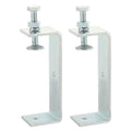 HARFINGTON 2 Pcs Carbon Steel C Clamps 130mm Square Tiger Clamp Adjustable - size: 130mm