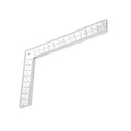 L Ruler Measuring Tool Stainless Steel L Shaped Rulers