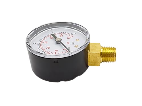 ECX270861 Boxed Pressure Gauge 0-60 PSI Replacement for S220T S244T S140T S144T Select Hay-Ward Sand and D.E. Filter