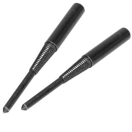 2Pcs 1/4" Sanding Roll Mandrel for Die Grinder & Drill 1/8" Arbor - style: 1/4" Stem Mandrel