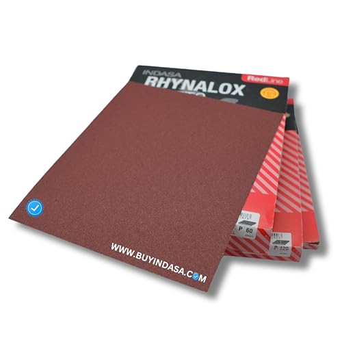 Buy Indasa Red Line Rhynodry Heavy Duty Sanding Sheets, 5 Series (5-150) - style: 5-150