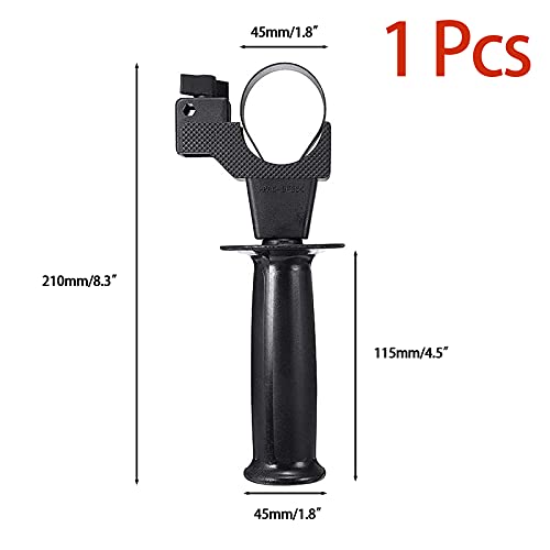 1Pcs Black Plastic Electric Hammers Handle Auxiliary Side Front Handle for Bosch Gbh2-20/22/24, Power Tools Accessories (Bosch-20/22/24) - size: Bosch-20/22/24(1 Pcs)