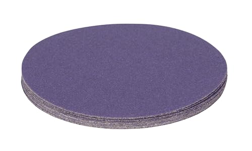 Spyder 10-Pack 80 Grit Sanding Discs, Ceramic with Stearate, 5-Inch Self Stick Adhesive PSA, for Random Orbital Sander (500054) - style: 80 Grit