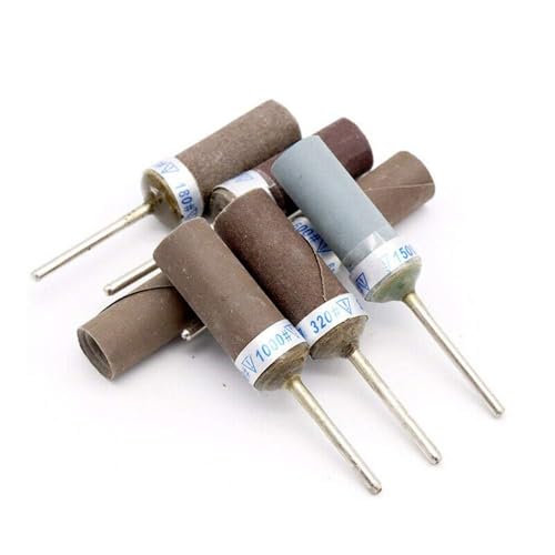 Sanding Sticks Polishing Stick Roller Sanding Drums Sleeves Sander Rotary Sandpaper for Plastic Models Assorted Metal and Wood Sanding Tools Accessory 1200 Grit - size: 1200 Grit