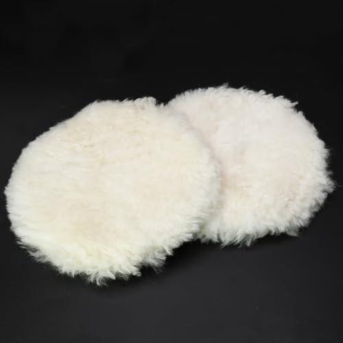 Wool Polishing Pad, 6 Inches, 2 Pcs - size: 6 Inch