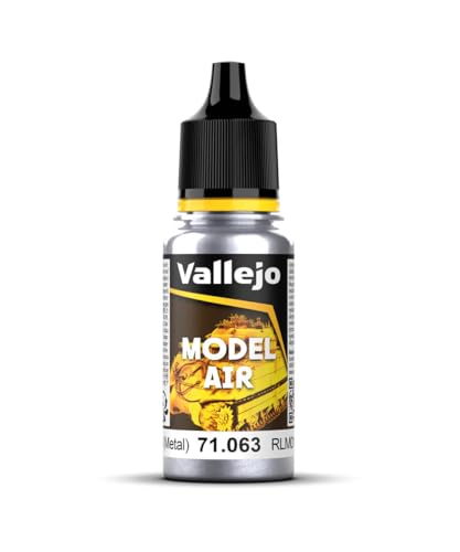 Vallejo Silver Paint, 17ml - color: Metallic Silver, size: 0.57 Fl Oz (Pack of 1)