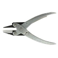 The Beadsmith Round Nose/Nylon Flat Nose Parallel Pliers - style: Round/Nylon Flat Jaw - 140mm