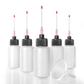 5 Pcs Oil Bottles (1 oz), Precision Tip Applicators for Crafts & Hinges - style: 5 Pcs-18G