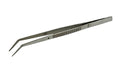 6" Curved Anti-Twist Fine Point Tipped Stainless Steel Jewelry Making Repair Beading Tweezers