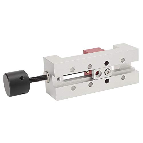 2inch Mini Drill Press Bench Vice Clamp Aluminum Flat Clamp Opening Parallel Table Bench Vise Press Machine Vise DIY Carving Bed Fixing Tool