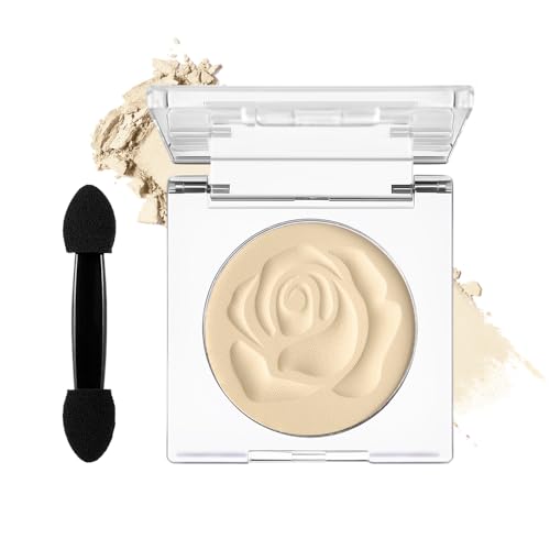 DE'LANCI Matte Nude Eyeshadow, Single Natural Nude High Pigment Eyeshadow Palette, Waterproof Neutral Warm Eye Shadow with Applicator, Easy Use for Women Daily, Festival Makeup#15 - color: color 15