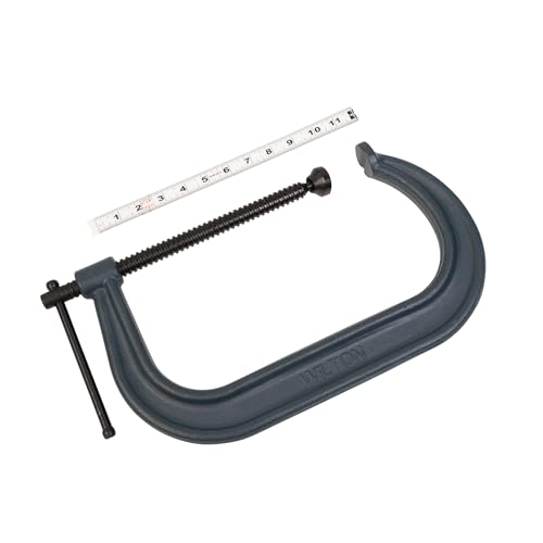 Wilton C-Clamp, 10-1/8" Opening, 5-7/8" Throat, 8000 Lbs. Clamping Force (Model 410) - size: 10-1/8 in., style: Pack of 1