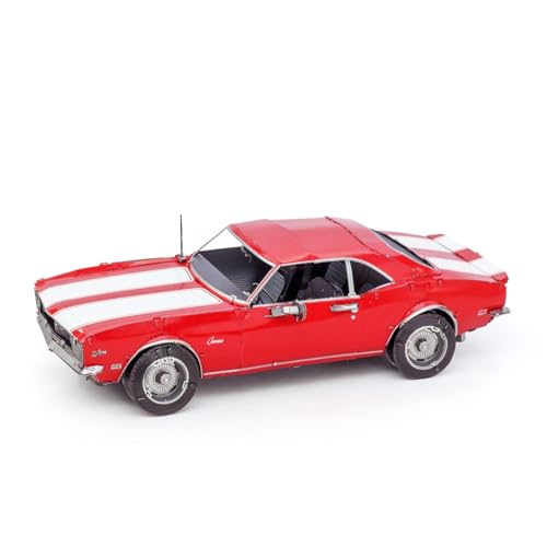 Fascinations Metal Earth 1968 Chevy Camaro Z/28 Metal Model Kit Bundle with Tweezers