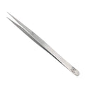 High Precision Stainless Steel Lab Forceps with Long Straight Very Fine Tip (5.5 in.)