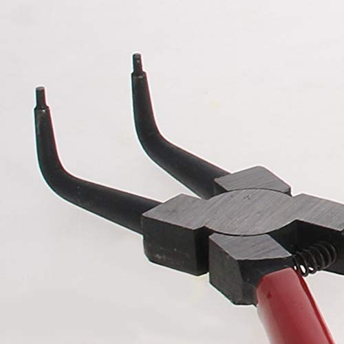 Utoolmart Internal Snap Ring Pliers 7 Inch 90 Degree Bent Retaining Ring Pliers Precision Circlip Pliers 3Pcs - color: 3pcs, size: Internal Bent Jaw