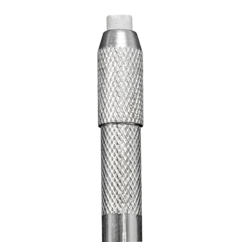 Arc-Zone Round Soapstone Holder for Welder Markings on Metal, High-Quality Metalworking Marker Tool and Welding Accessory - style: Round