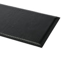 3 x 6 FT Anti Fatigue Mats Industrial 15/16 Inch Thick Soft Sponge Ergonomic Mat Durable Heavy Duty Diamond Plate for Standing Non Slip Industrial Grade Floor Mat for Leg & Back Pain (Black) - size: 72"L x 36.22"W x 0.94"Th