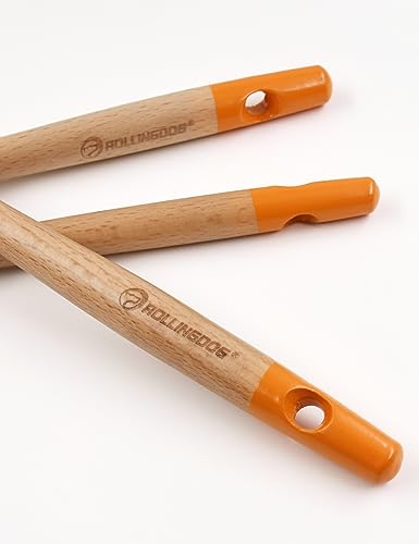 ROLLINGDOG Trim Paint Brush 3PC Trim Brush Set - color: 3pcs